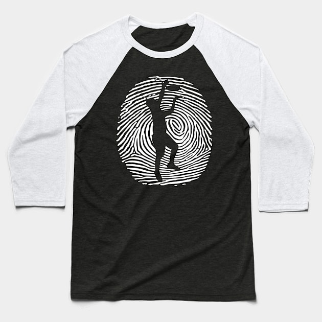 DNA Fingerprint I Frisbee I Disc Golf Baseball T-Shirt by Shirtjaeger